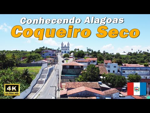 Coqueiro Seco, Alagoas - Imagens Aéreas em 4K
