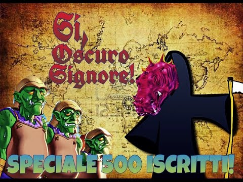 SI, OSCURO SIGNORE! (SPECIALE 500 ISCITTI)
