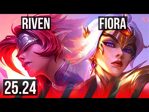 RIVEN vs FIORA (TOP) | 91K damage, 31/2/8 | EUW Master | 25.24
