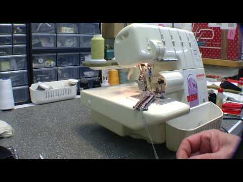 Overlocken mit Bernina 2000DCE