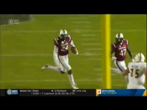 2018 USC vs Chattanooga - Israel Mukuamu Interception