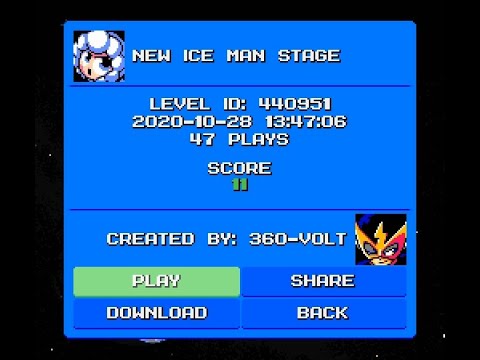 Mega Maker: New Ice Man Stage