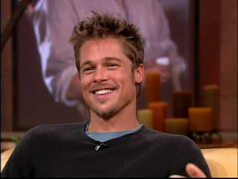 Brad Pitt on Oprah over the years