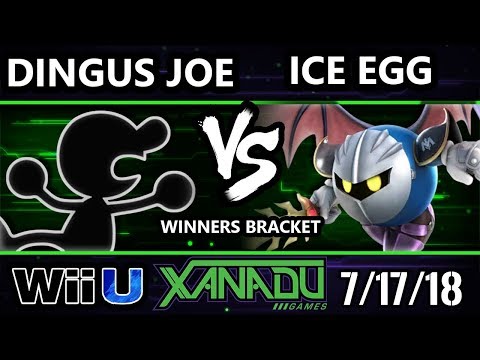 S@X 259 Smash 4 - Dingus Joe (Game and Watch) Vs. Ice Egg (Metaknight) - Wii U Winners Bracket