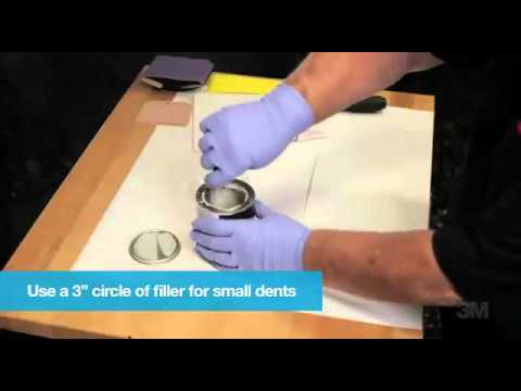 3M Auto Tech Tip - Mixing Body Filler VIDEO