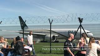 preview picture of video 'Pakistan International Airlines PIA Taxiing (4K)'