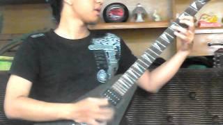 Kreator - From Flood Into Fire (Guitar Cover + All Solo)