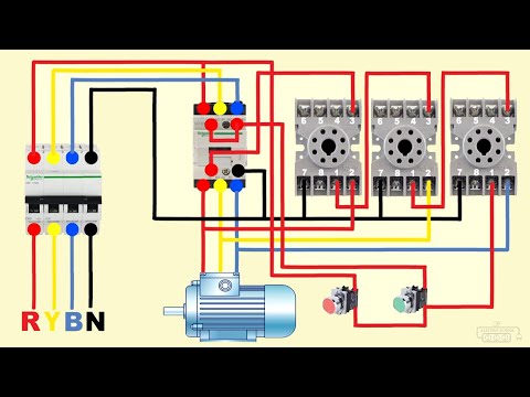 star delta power wiring connection 3 phase motor diagram