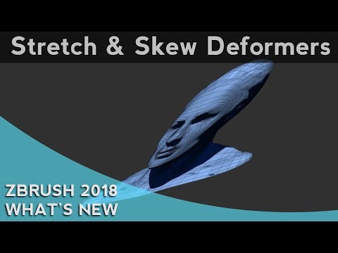 039 ZBrush 2018 Stretch And Skew Deformers