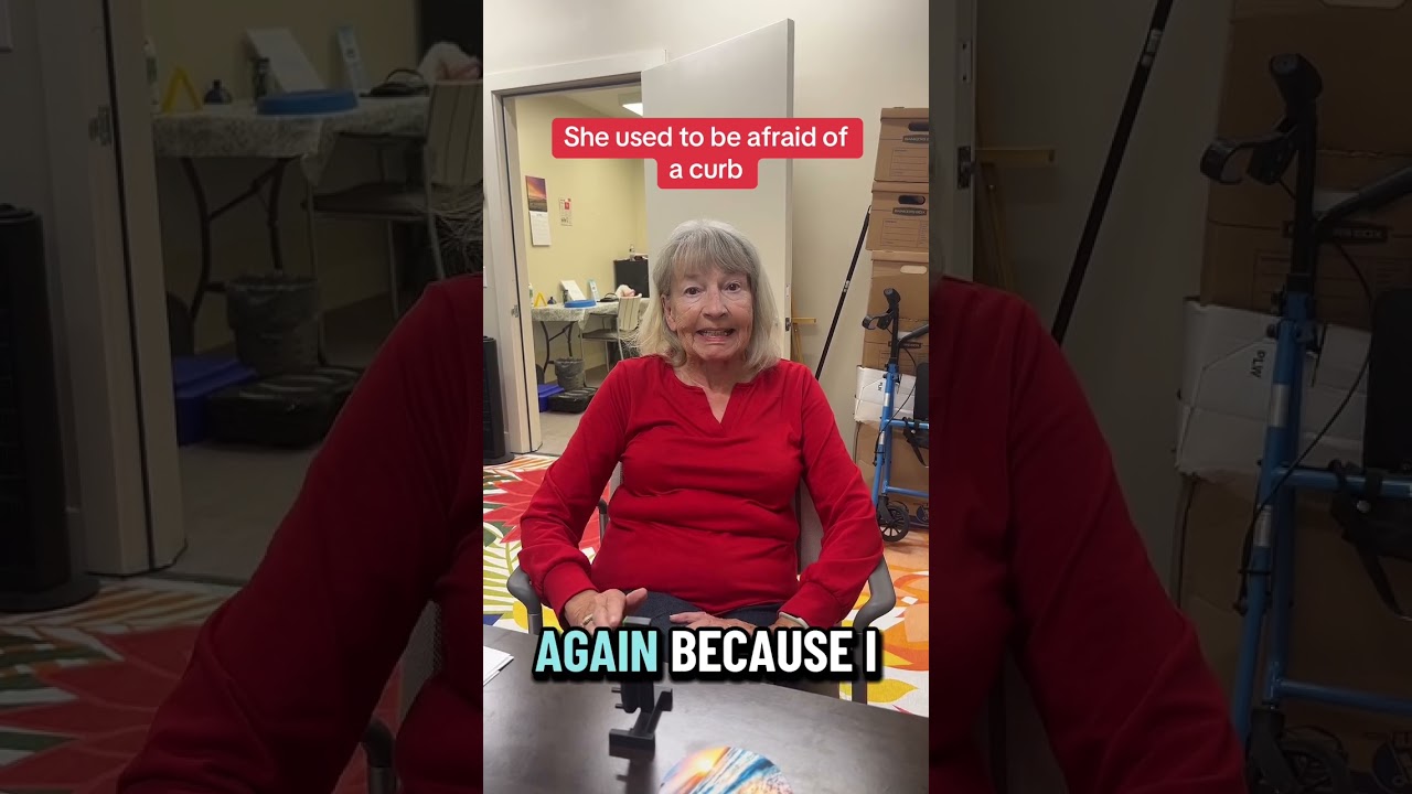 Hannah came to us with a deep fear of falling &mdash; so much so that even stepping off a curb would cause
