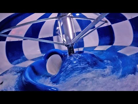 Fast CannonBOWL Water Slide at Bavarian Inn Lodge | Bavarian Blast POV
