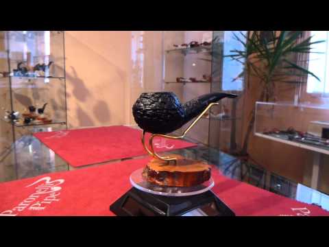 Pipa radica bent apple fatta a mano - www.paronellipipe.it