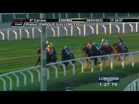 220508 c09 - EL MANO BLANCA - HANDICAP ESPECIAL ENRIQUE GUILLEMETTE - HIPODROMO MAROÑAS