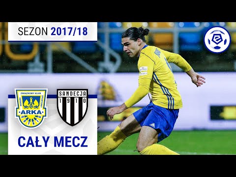 (1/2) Arka Gdynia - Sandecja Nowy Sącz | CAŁY MECZ | Ekstraklasa 2017/18 | 17. Kolejka