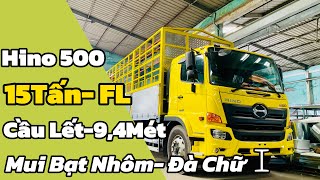 Hino 500 15 Tấn 2025 Mui Bạt Nhôm | Xe tải Hino 15 Tấn 2025 Mui Bạt Nhôm 9M4 tại Hino Sài Gòn