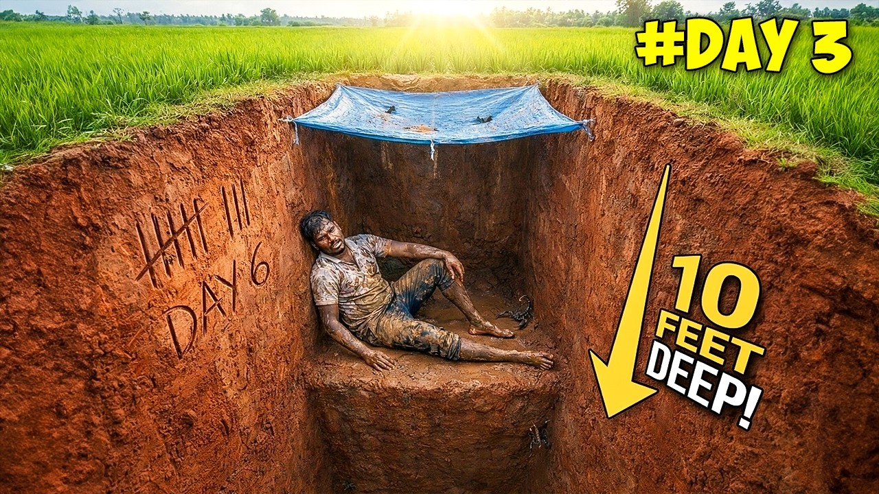 Last To Leave DEEP HOLE CHALLENGE Wins ₹5000 | Mad Brothers