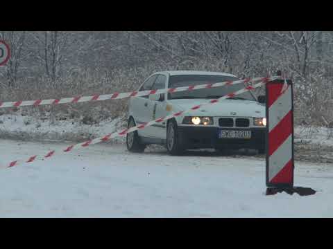 Zimowy Super Sprint Tychy 2018 - Daniel Sikora / Krzysztof Sikora - BMW E36