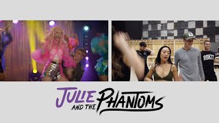 Julie & The Phantoms BTS | Shot Compare of \