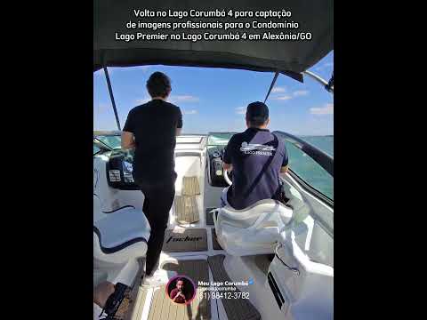Captação de imagens profissionais para o Condomínio Lago Premier no Lago Corumbá 4 em Alexânia/GO