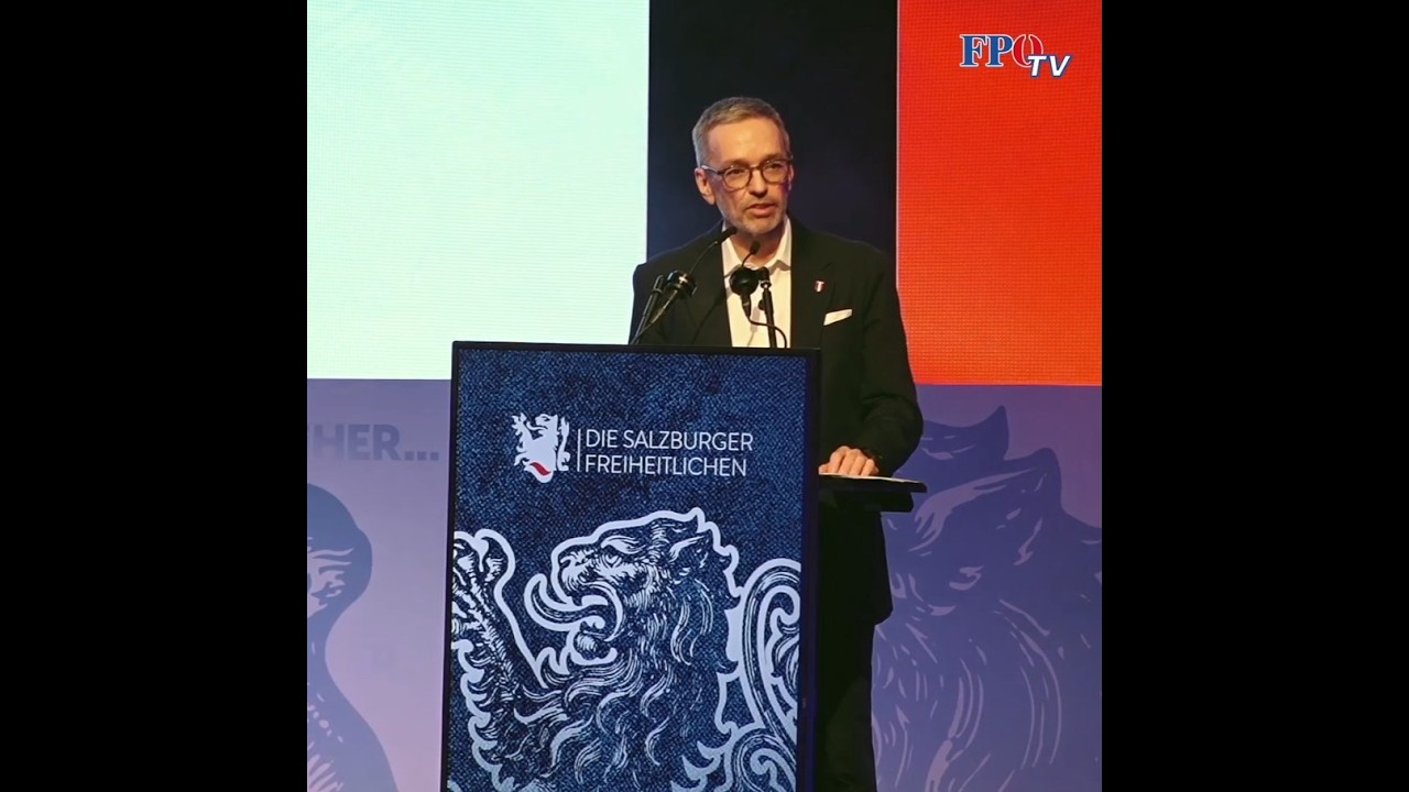 Herbert Kickl beim Landesparteitag 2026 der FPÖ-Salzburg: „Marlene tritt an, um Erste zu werden!“