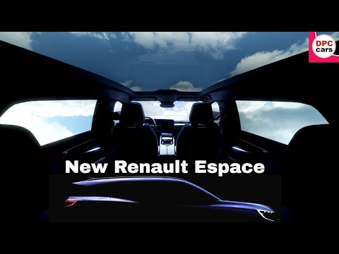 Renault Espace Massive Glass Roof Revealed Ahead Of March 28 Debut