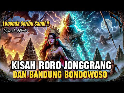 The Story of Roro Jonggrang and Bandung Bondowoso | Central Javanese Folktale | Indonesian Stories