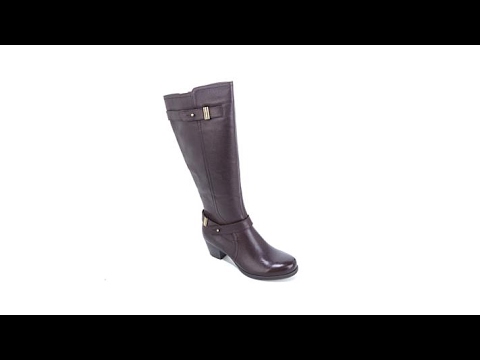 Naturalizer Kastle Leather Belted Tall Boot