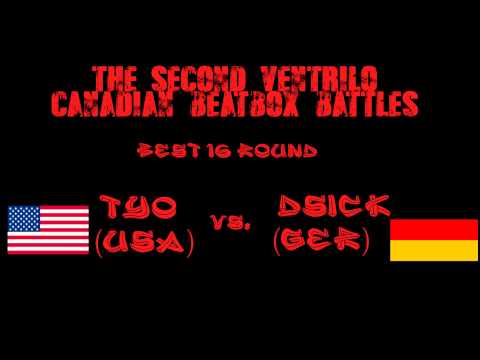 Tyo (USA) vs. DsicK (GER) - Best 16 Round - The Second Ventrilo Canadian Beatbox Battles