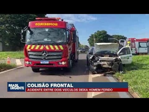 Homem fica ferido em acidente na PR-082 em São Tomé