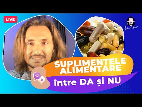 Live: Suplimentele alimentare