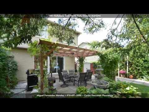191 Hollyberry Trail, North York M2H2P3, Ontario - Virtual Tour