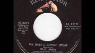 Paul Anka - My Baby's comin' home