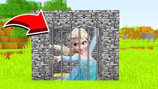 Minecraft : We TRAPPED ELSA (Ps3/Xbox360/PS4/XboxOne/PE/MCPE)