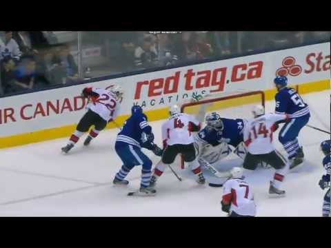 Colin Greening Goal (Ottawa Senators vs Toronto Maple Leafs Mars 6, 2013) NHL HD