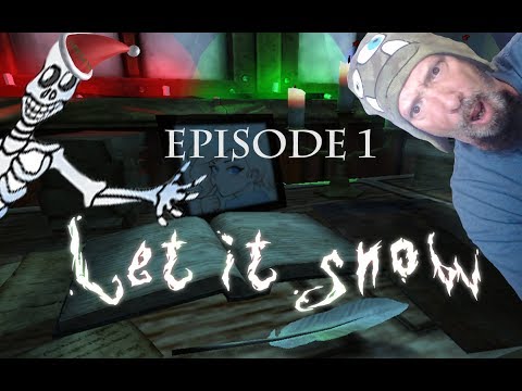 MY LOUDEST SCREAM EVER!! AMNESIA CHRISTMAS CUSTOM STORYtime - LET IT SNOW ep 1