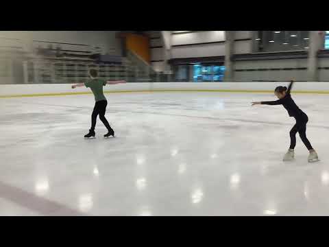 Olivia Jung bronze pair test