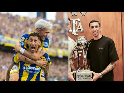 Angel di Maria Leads Rosario Central to Argentine League Title