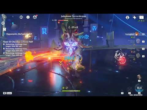 3.3 Abyss Floor 12 Chamber 3 Jadeplume Terrorshroom 20s speedrun