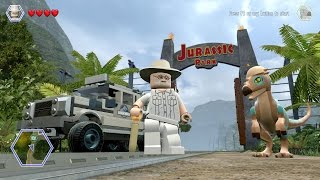 LEGO Jurassic World - Free Roam Gameplay (PC) [HD]