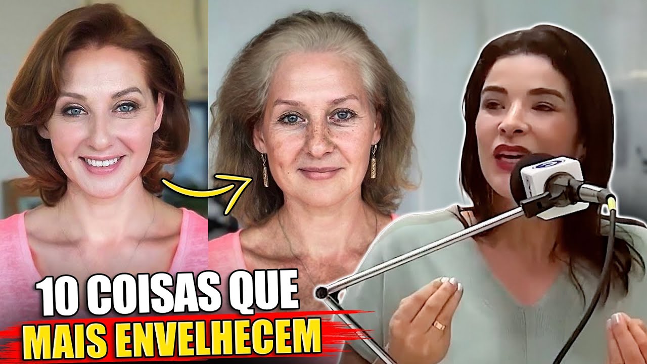 10 Coisas que te Fazem Envelhecer Precocemente!