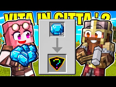 TROVO IL NUOVO POTENZIAMENTO PER L'ARMATURA DI PHERE! - VITA IN CITTÀ 2 MINECRAFT Ep.98