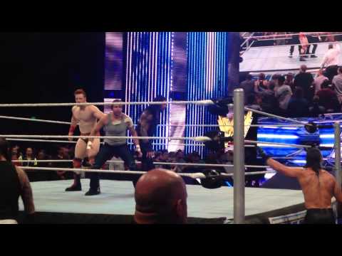 WWE Roman Reigns , Sheamus and Dean Ambrose Original wrestling video (Seattle)