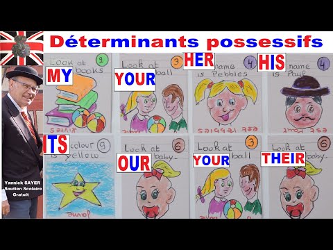 Déterminants possessifs : Anglais sans peine 6ème # 5