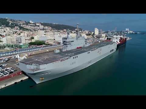Dixmude (L9015)  at the Port of Haifa 9.7.18