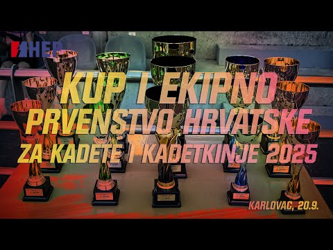 Kup Hrvatske/Ekipno prvenstvo Hrvatske za kadete i kadetkinje LIVE 2025