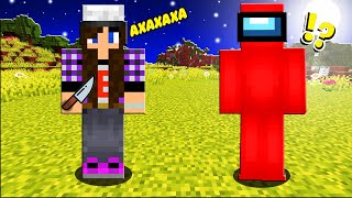 КАТЯ ПЕРВЫЙ РАЗ ИГРАЕТ ЗА УБИЙЦУ В АМОНГ АС В МАЙНКРАФТЕ!