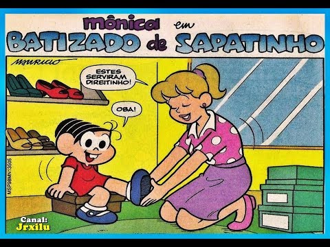 Mônica - Batizado de sapatinho - Quadrinhos Turma da Mônica