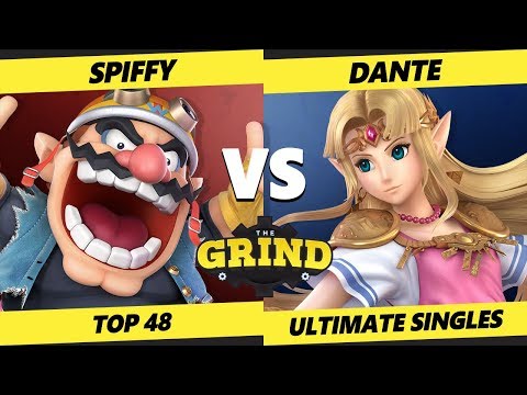 The Grind 113 Top 48 - Spiffy (Wario) Vs. Dante (Zelda) Smash Ultimate - SSBU
