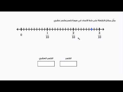 الصف الرابع الرياضيات  الكسور العشرية كتابة الأعداد في صورة كسر وكسر عشري"},"url":"