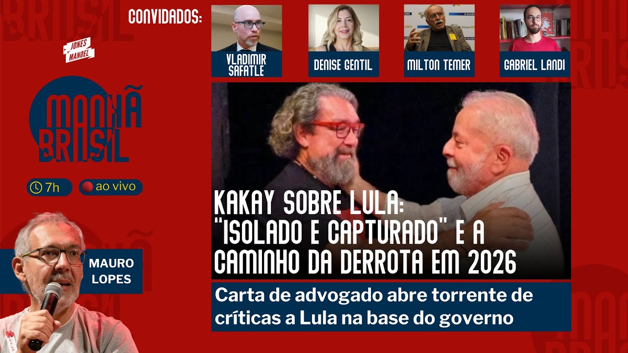 Ataques de Kakay e Daniela Lima têm como objetivo salvar Haddad e fazê-lo candidato em 2026 | 18.2